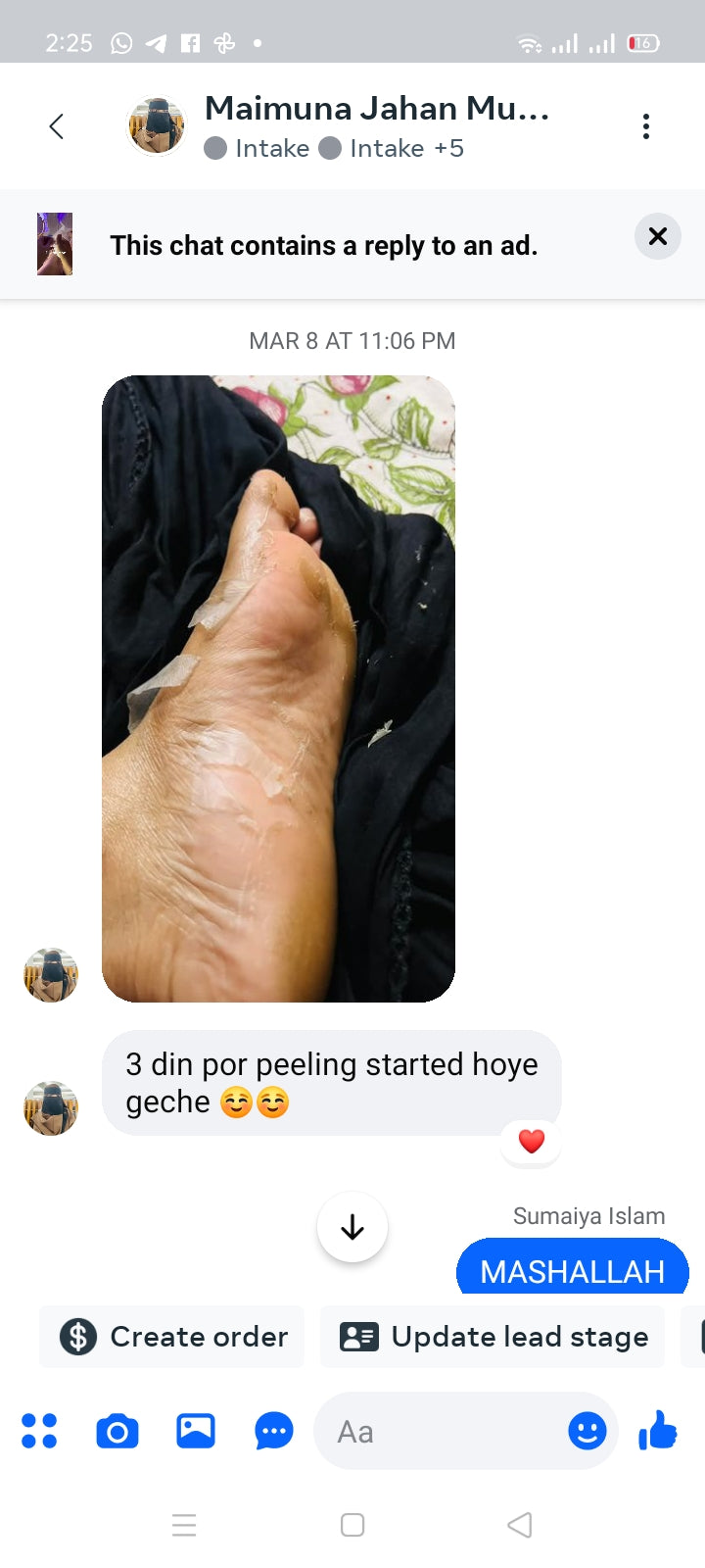 Exfoliating Foot Peel Mask